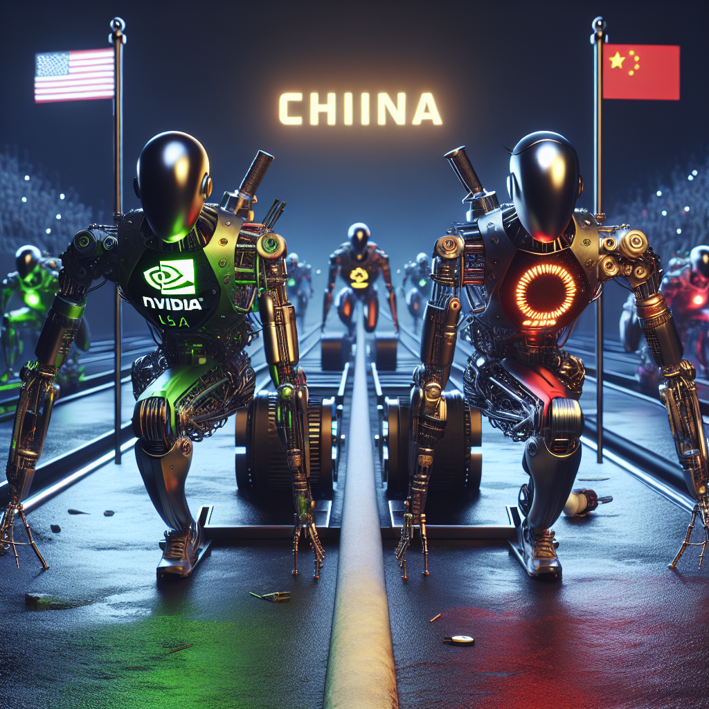 Nvidia USA wyprzedzają Chiny technologiczna rywalizacja trwa