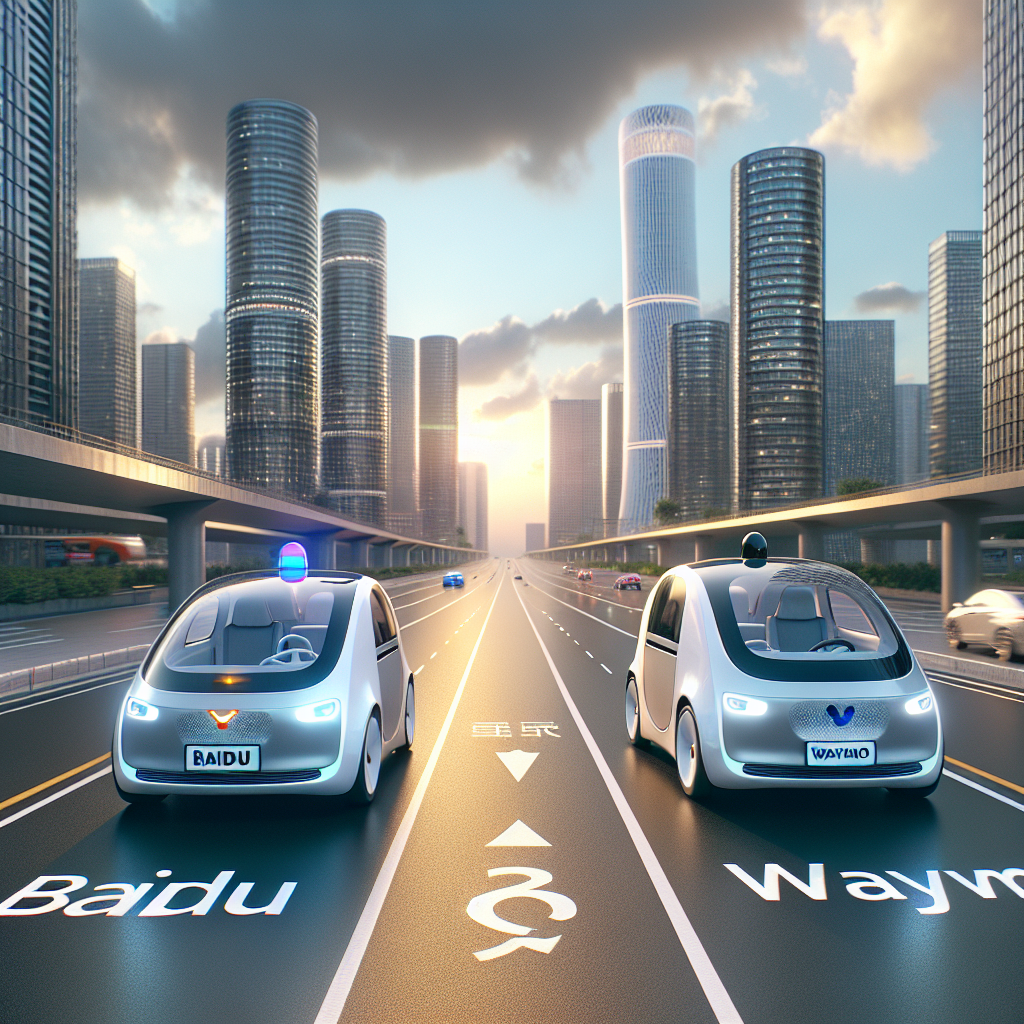 Baidu dogania Waymo w wyścigu robotaksówek