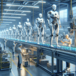 Humanoidalne roboty w fabrykach przewyższają ludzi w produkcji