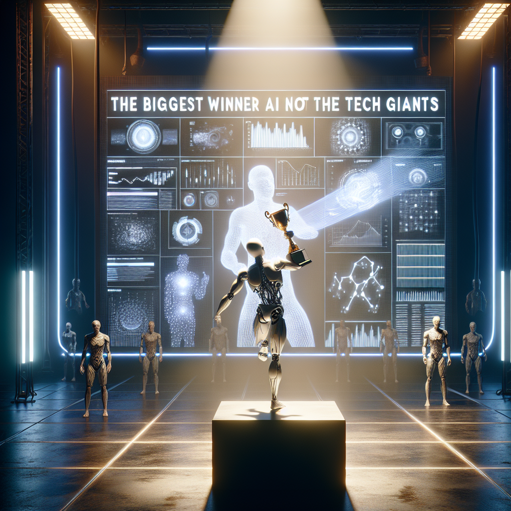 Największy zwycięzca AI to nie giganci technologiczni
